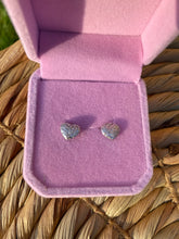 Load image into Gallery viewer, Silver Heart Stud Earring
