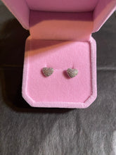 Load image into Gallery viewer, Silver Heart Stud Earring
