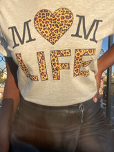 Load image into Gallery viewer, Cheetah Mom Life Tee
