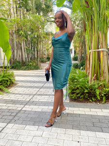 Date Night Emerald Dress