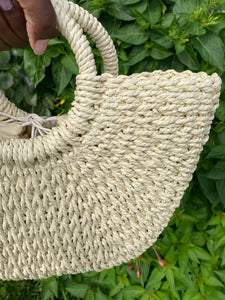 Bohemian Straw Bag