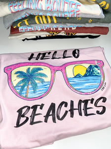 Hello Beaches Graphic Tee