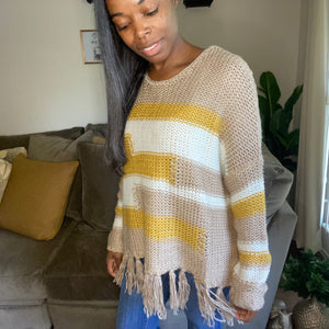 Chunky Over-Sized Knitted Sweater