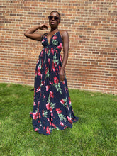 Load image into Gallery viewer, Nina Basic Floral Maxi Dress
