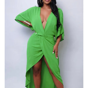 Emerald Green Maxi Dress