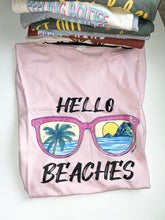 Load image into Gallery viewer, Hello Beaches Graphic Tee
