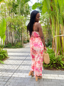 Tropical Floral Romper