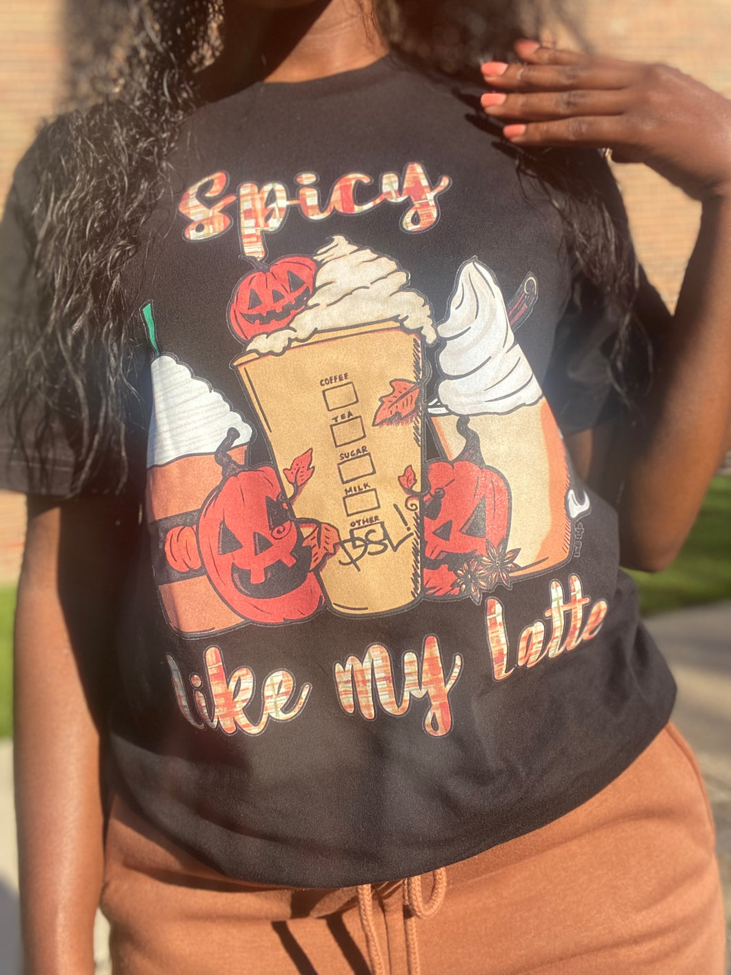 Spicy Like My Latte Tee