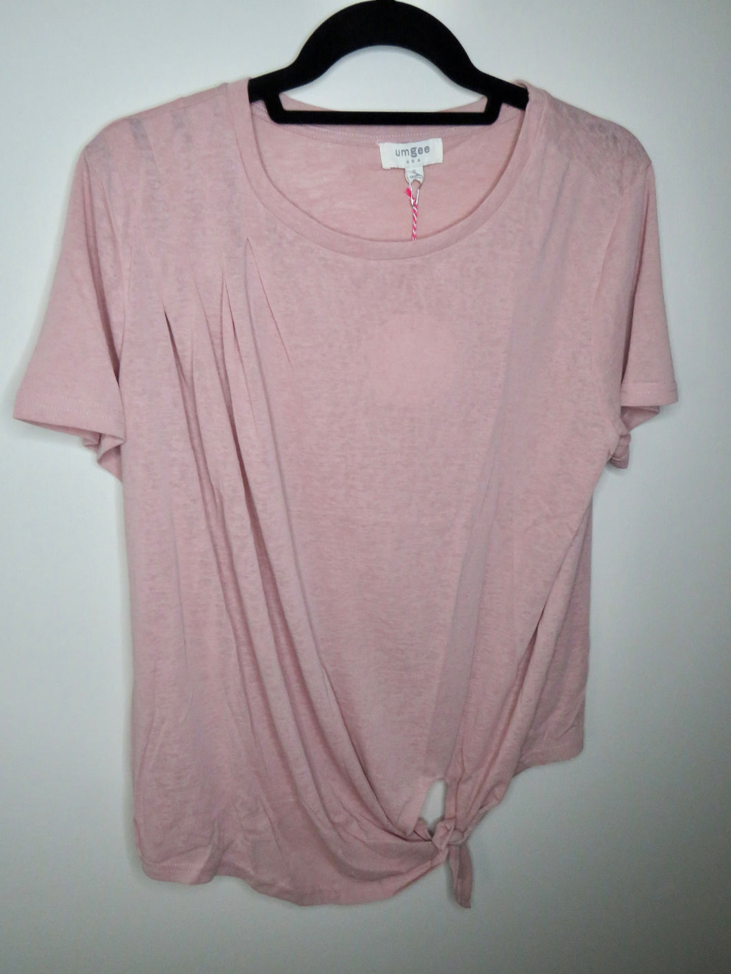 Loose Fit Knot Round Neck Top