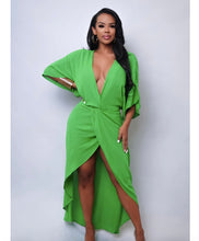 Load image into Gallery viewer, Emerald Green Maxi Dress
