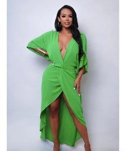 Emerald Green Maxi Dress