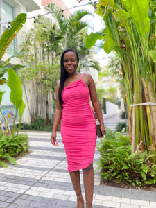 Pink Bodycon Dress